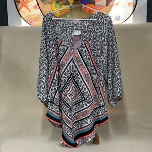 NWT woman’s free 2 luv 3/4 sleeve shirt